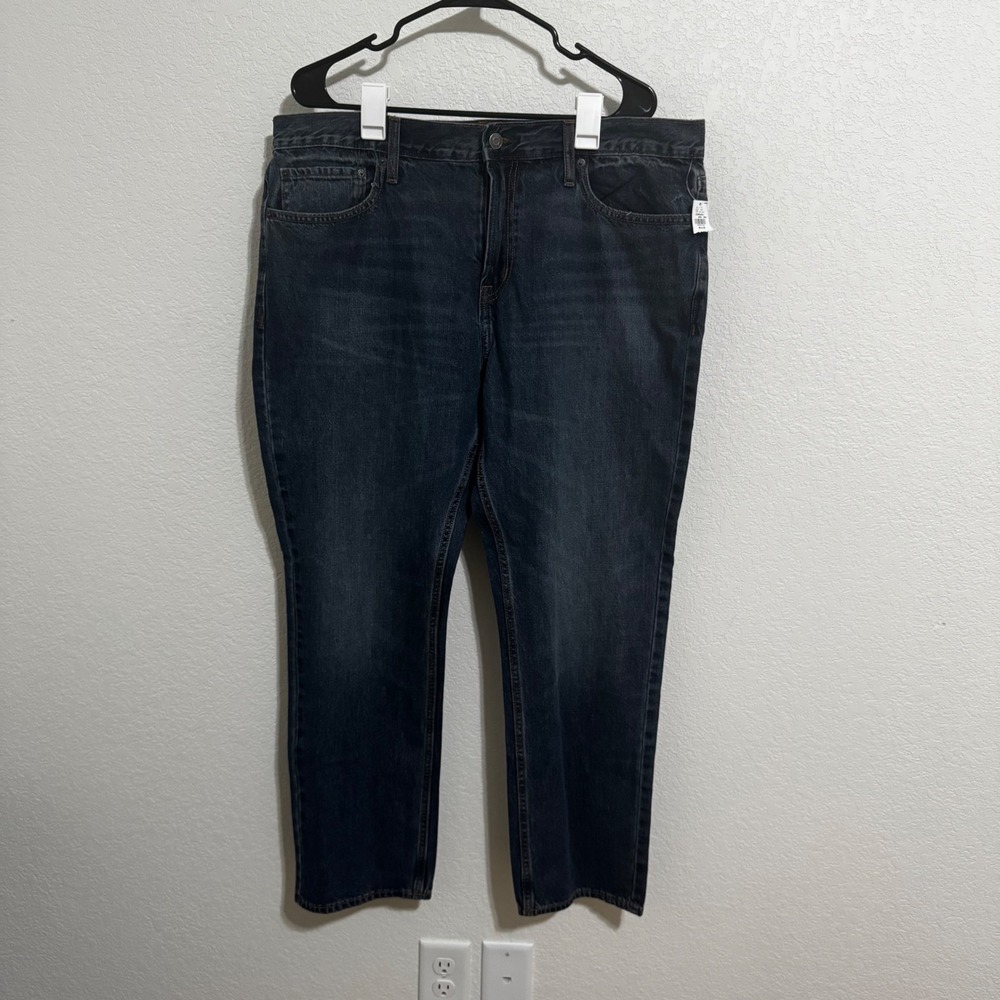 Old Navy‎ Slim Jeans Men's 40x30 Dark Wash Blue NEW Built-In Tough Denim